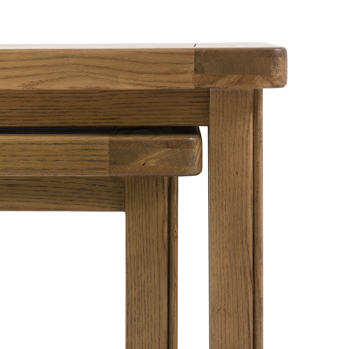 Toledo Oak Nesting Side Tables (Set of 2) natural oak, SO'HOME
