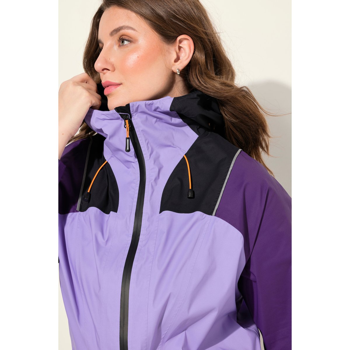 Veste technique imperméable noir, ULLA POPKEN