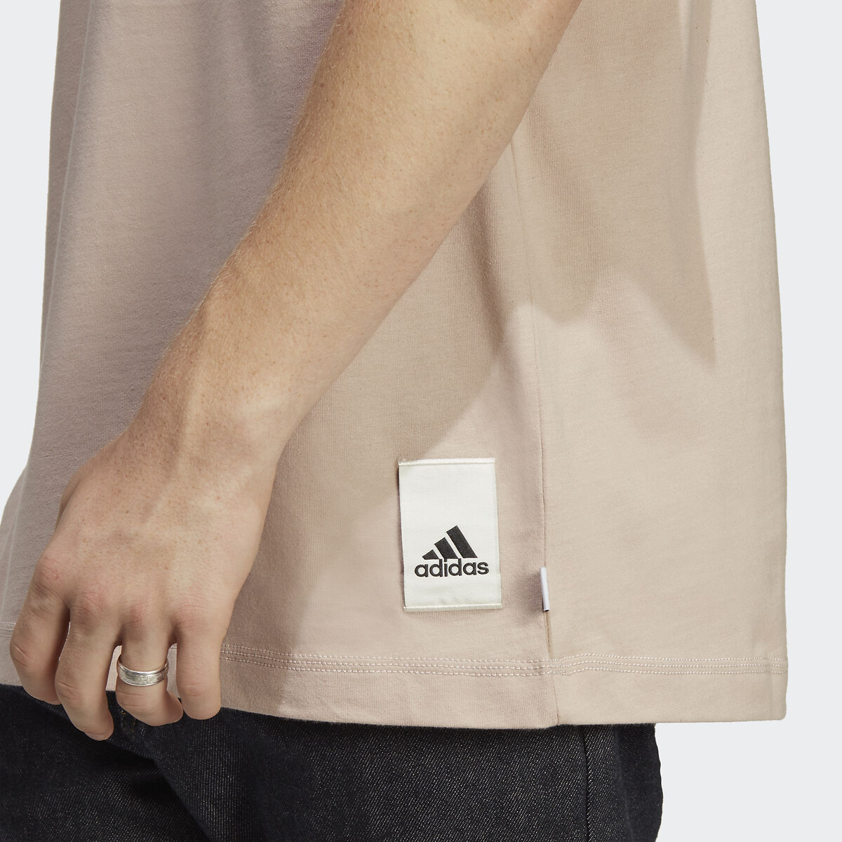 T-shirt uni classique Lounge rose pale, ADIDAS SPORTSWEAR