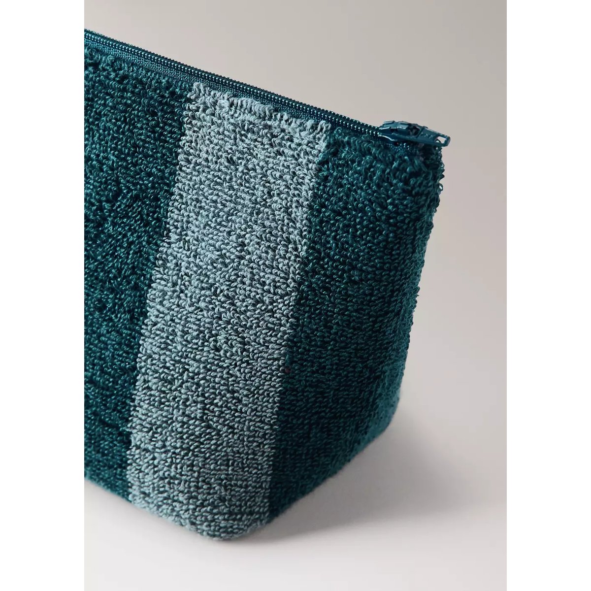 Trousse en coton à carreaux bleu, MANGO HOME