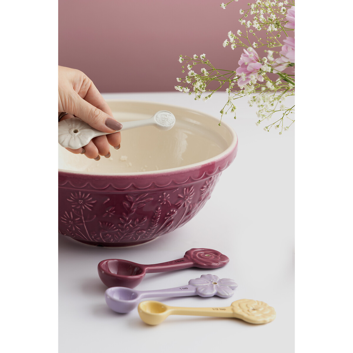 4-Piece In The Meadow Measuring Spoons multi-coloured, MASON CASH