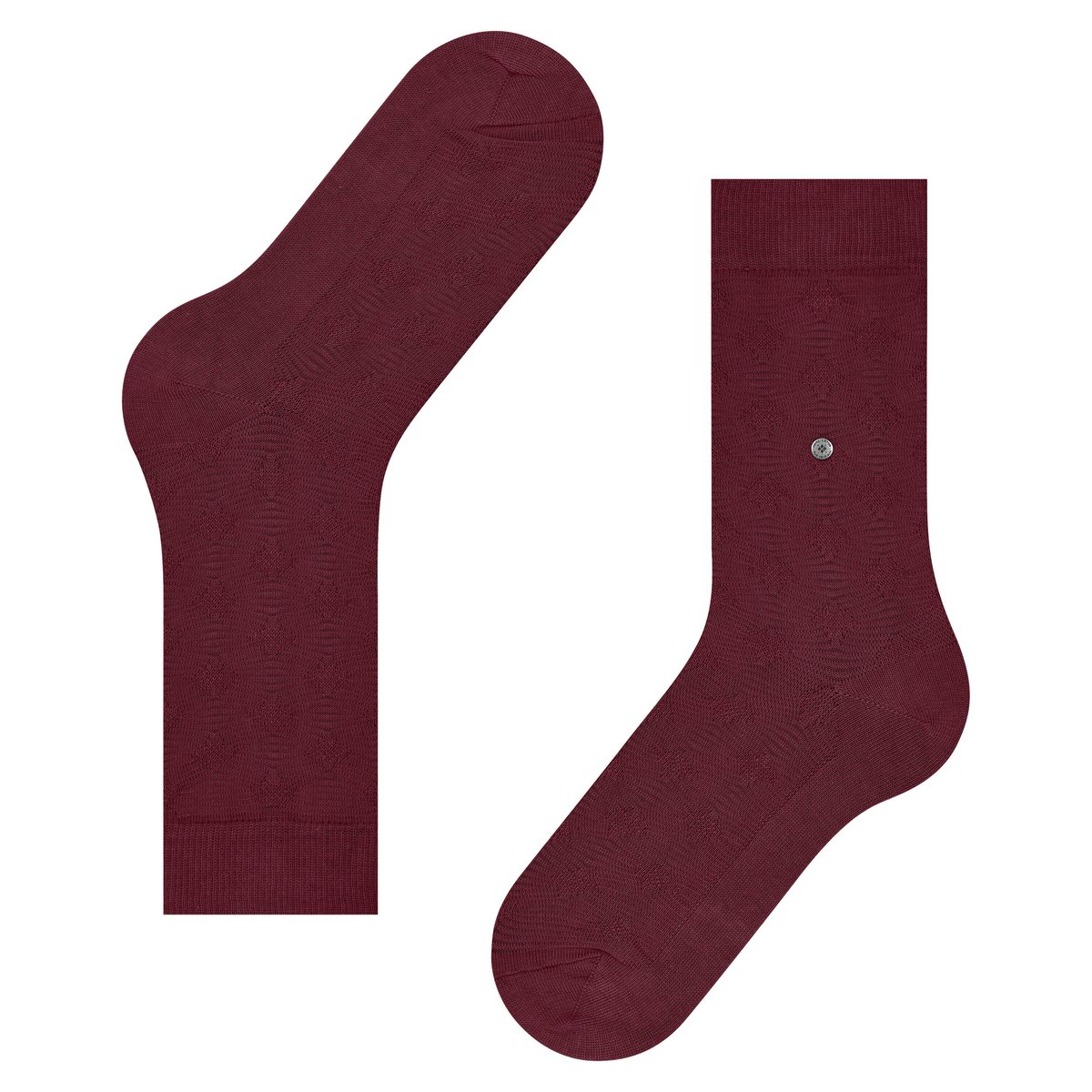Chaussettes Structured Dot Opaque rouge, BURLINGTON