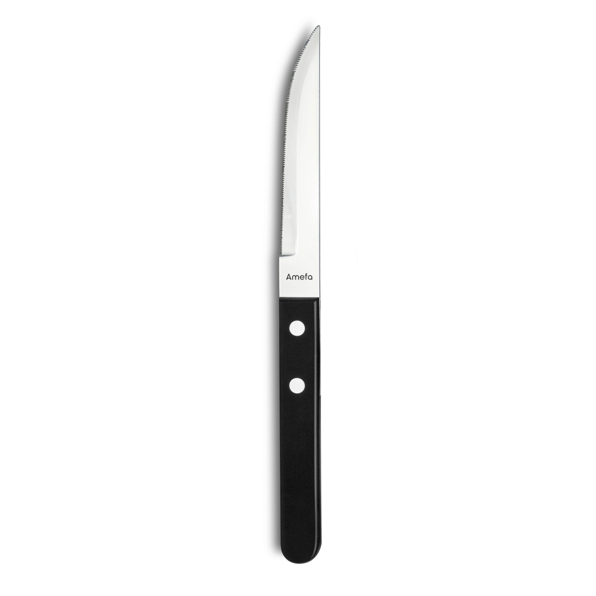 Coffret 6 couteaux steak - STEAK PIZZA 20 noir, AMEFA