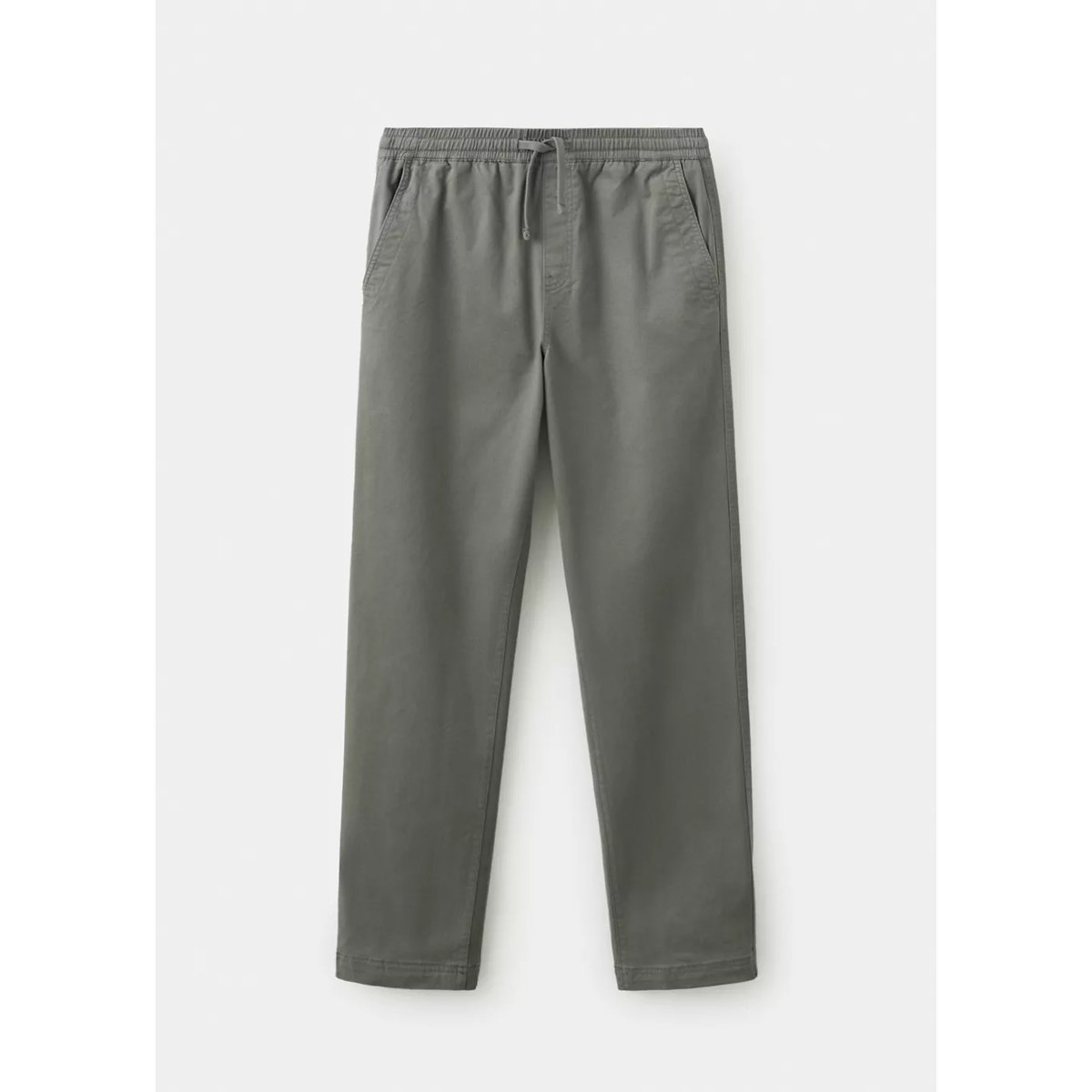 Pantalon droit cordon kaki, MANGO TEEN