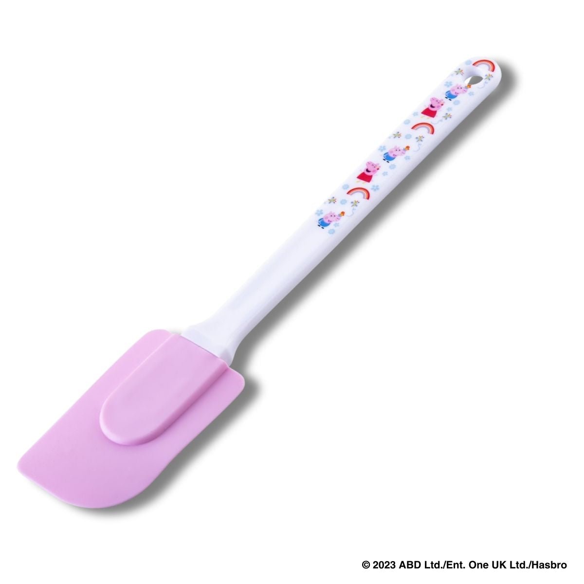 Spatule à pâte Peppa Pig rose,blanc, DR OETKER