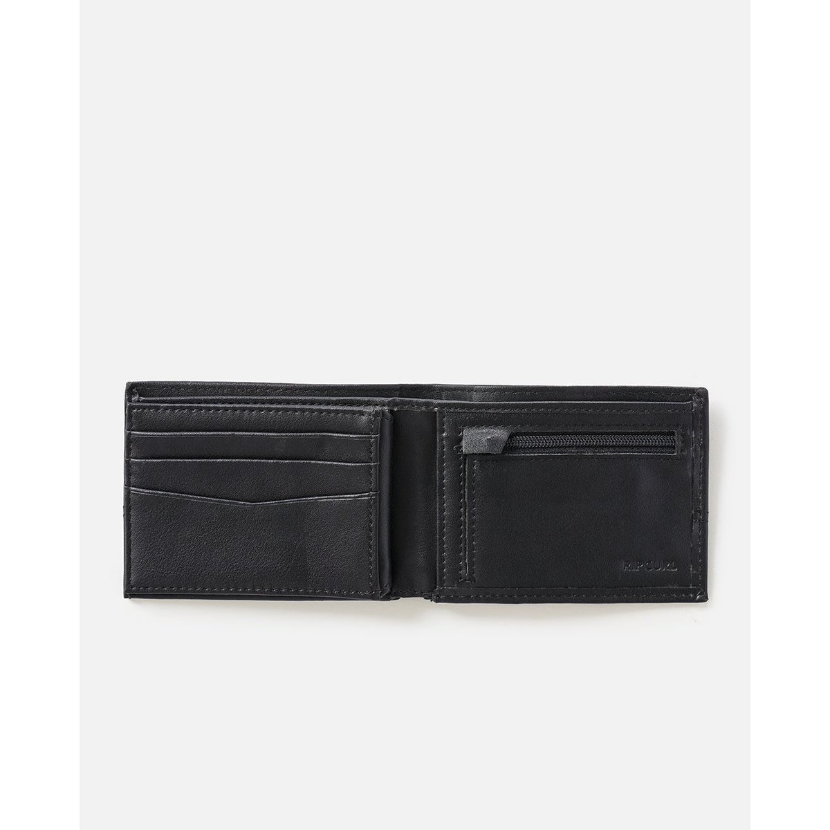 Portefeuille slim en PU Corpawatu ICON noir, RIP CURL