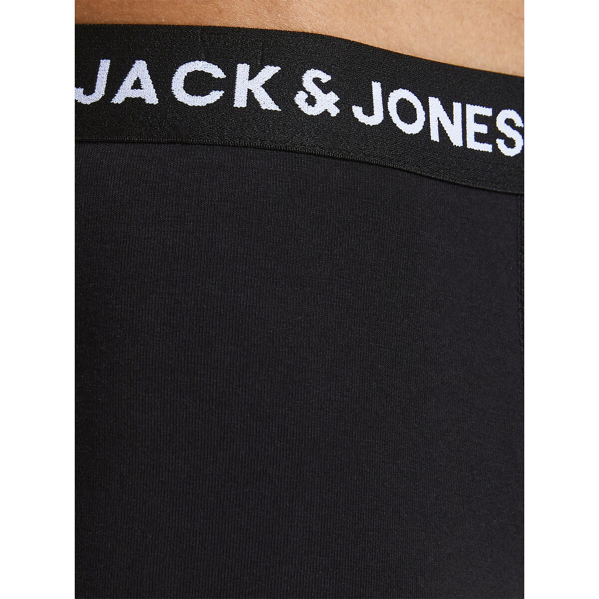 Lot de 5 boxers unis Jachuey noir, JACK & JONES