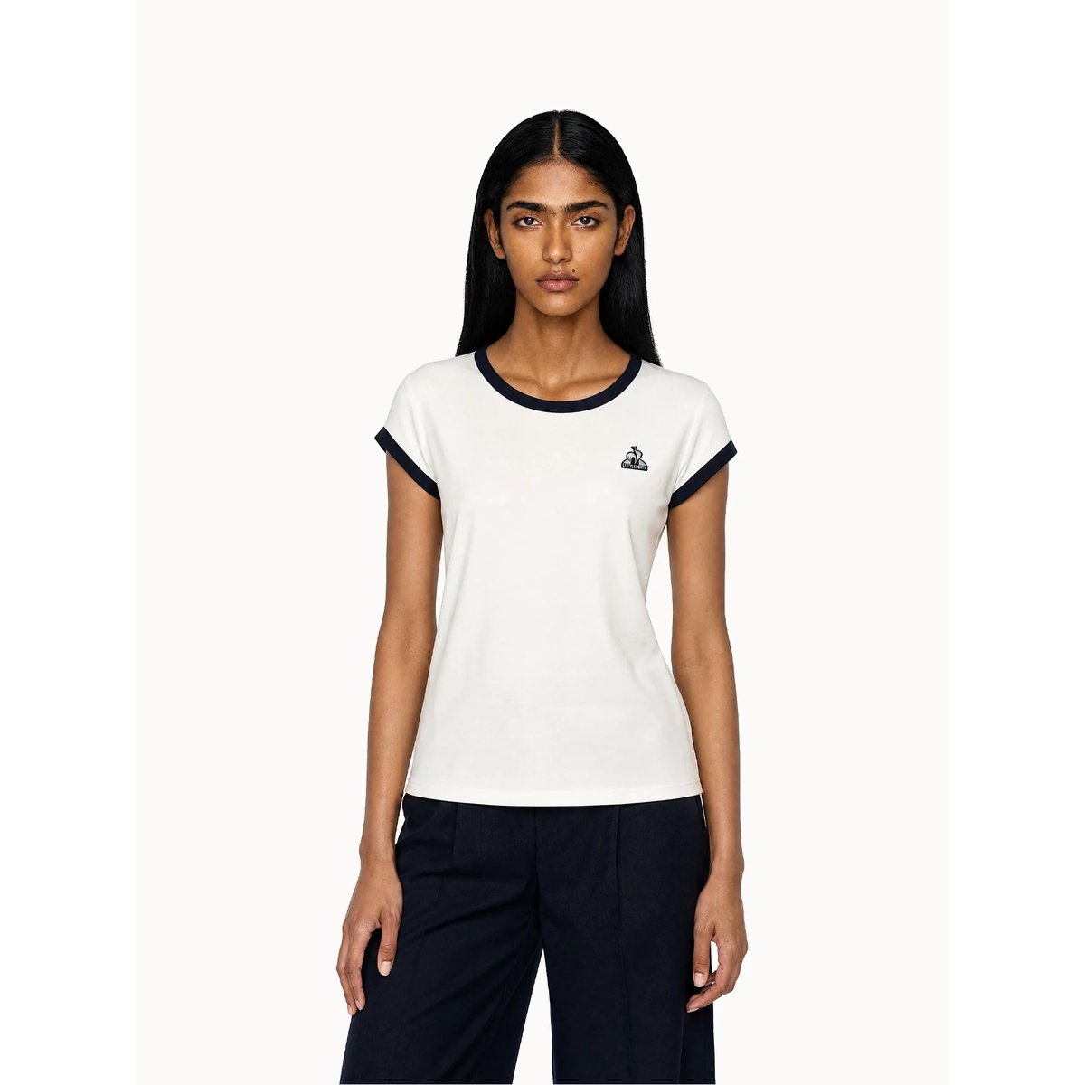 T-shirt sans manches Héritage marshmallow, LE COQ SPORTIF
