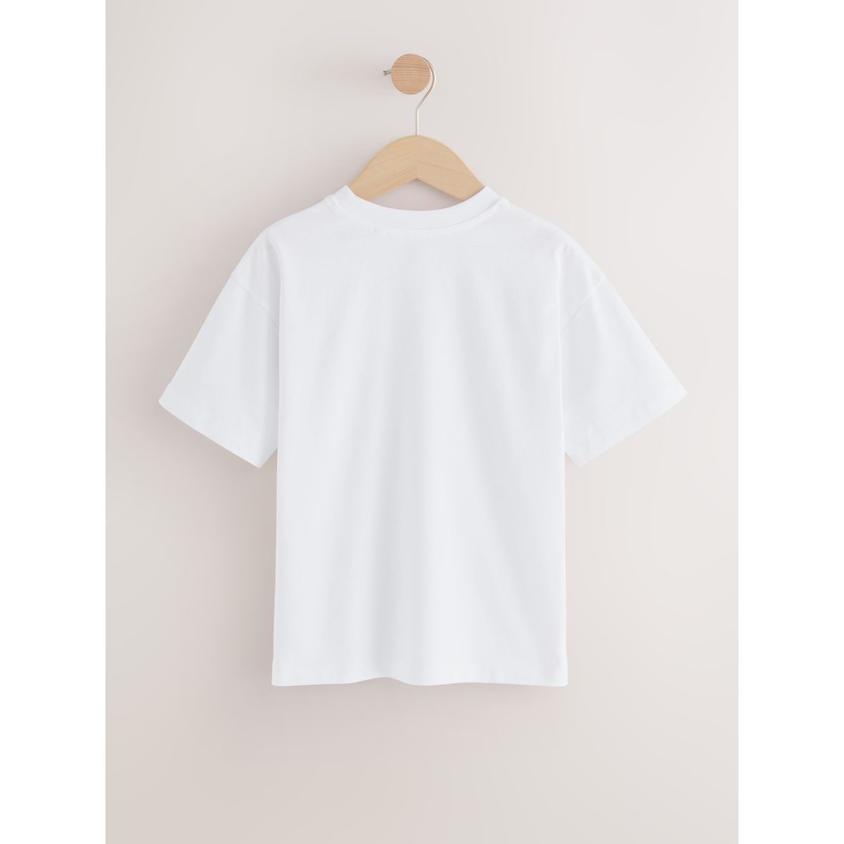 T-shirt à manches courtes, lot de 3 blanc, NEXT