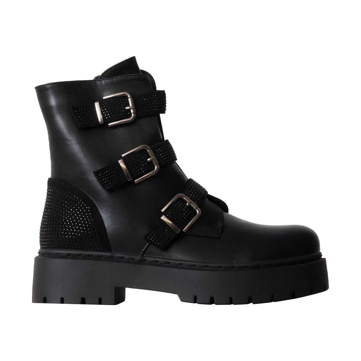 Bottines à Zip Bestelle noir-stone, ENZA NUCCI