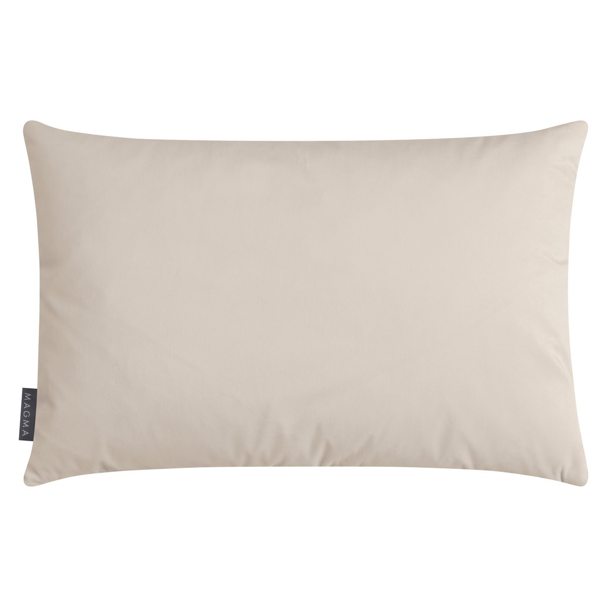Housse de coussin jacquard chenille MADDOX tons de taupe, cuivre et beige, MAGMA HEIMTEX