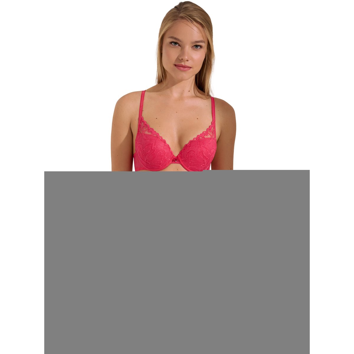 Soutien-gorge push-up Naty corail, LISCA