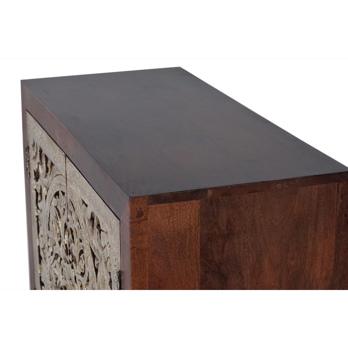 Buffet marron, DECORATION D’AUTREFOIS