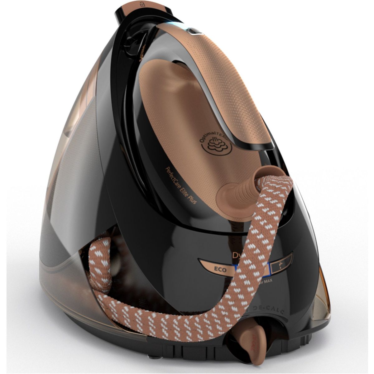 Centrale vapeur GC9682/80 noir et doré 1,8L couleur unique, PHILIPS