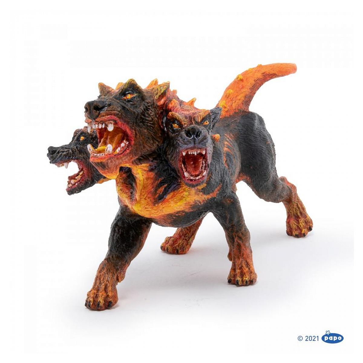 Figurine Cerbère de feu noir, PAPO