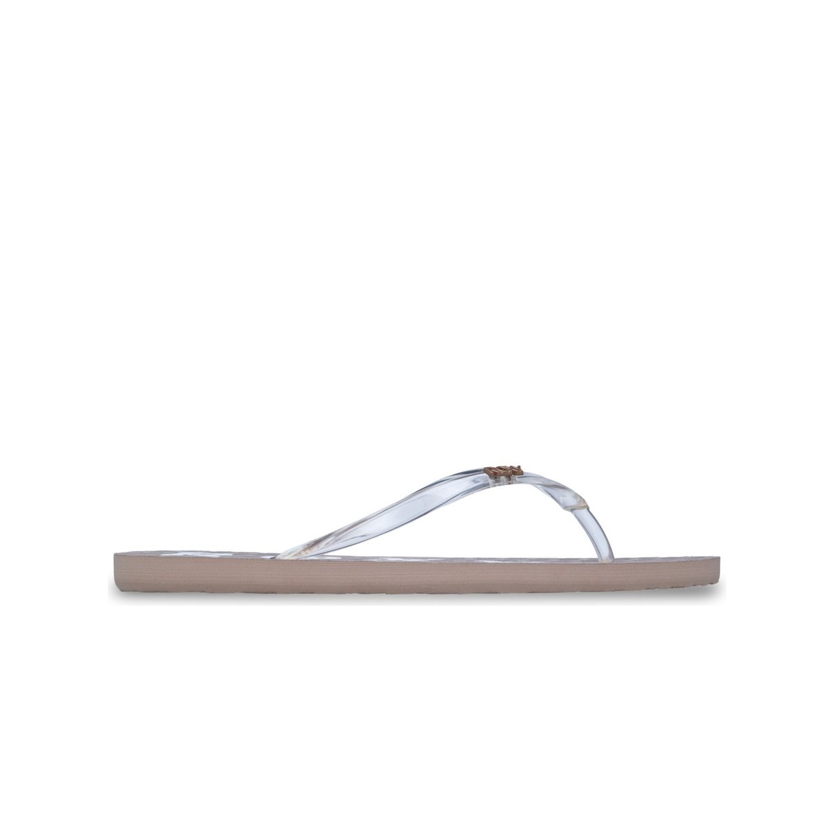 Tongs VIVA JELLY. blanc white/champagne, ROXY