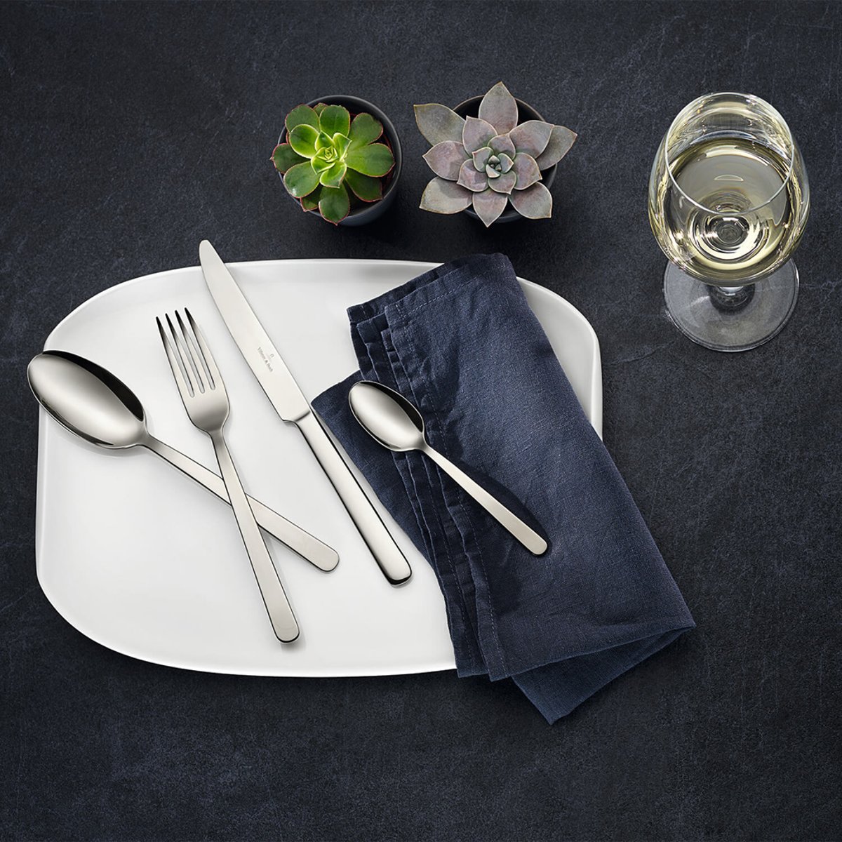 Ménagère 24Pcs. LOUIS argent/platine, VILLEROY & BOCH