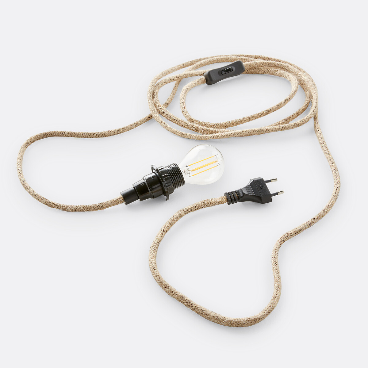 Cable eléctrico para aplique E14, Baulind natural, LA REDOUTE INTERIEURS