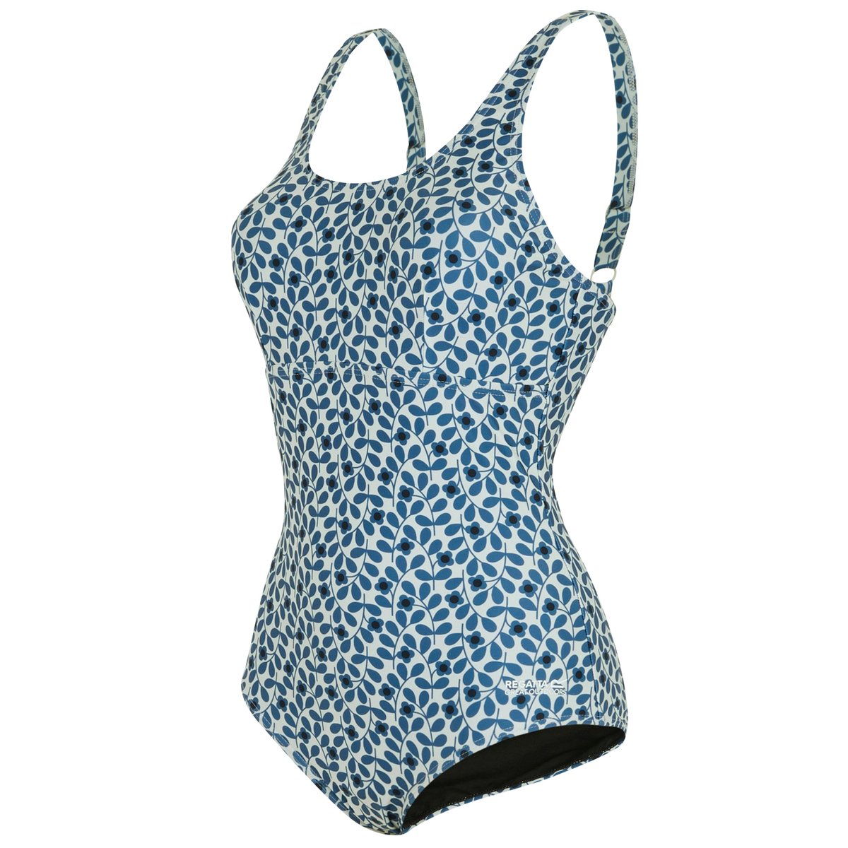 Maillot de bain 1 pièce ORLA KIELY bleu, REGATTA