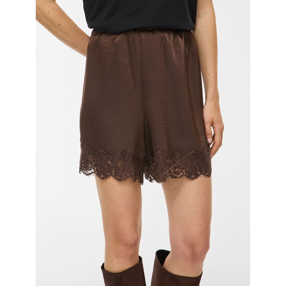 Short marron - coffee bean1, VILA