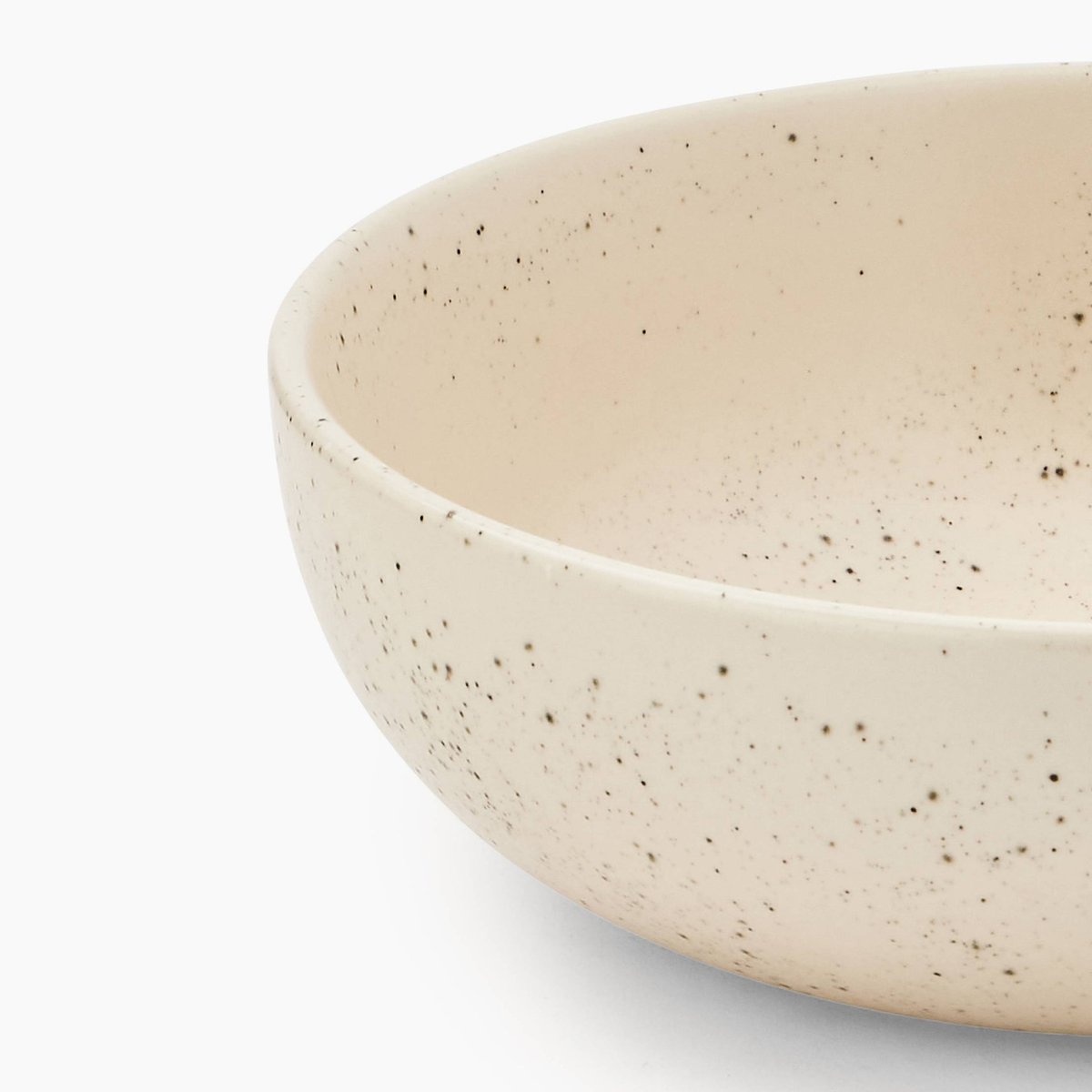 Saladier finition mouchetée, 21cm gris, MONOPRIX MAISON
