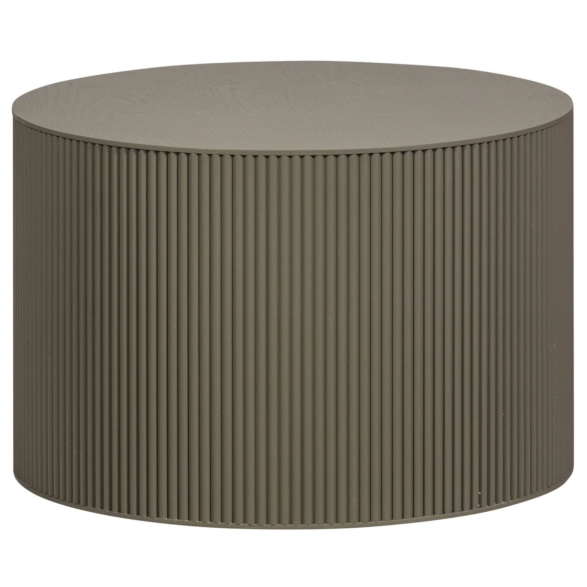 Table d'appoint ronde en mdf SANNE vert, WOOOD