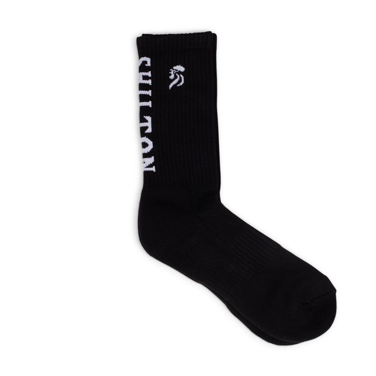 Chaussettes hautes sport team noir, SHILTON