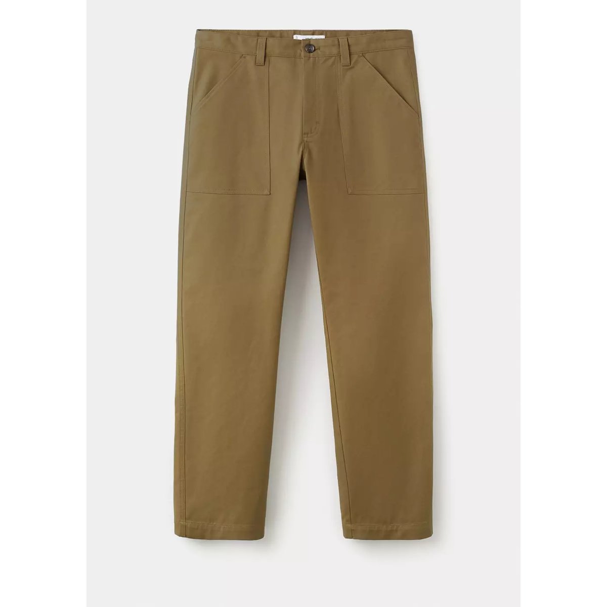 Pantalon relaxed-fit avec poches plaquées ocre, MANGO MAN