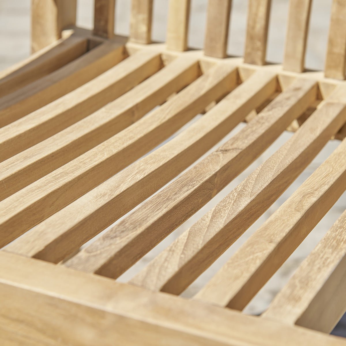Fauteuil de jardin en teck massif  MALTE naturel, BERAH GETAH