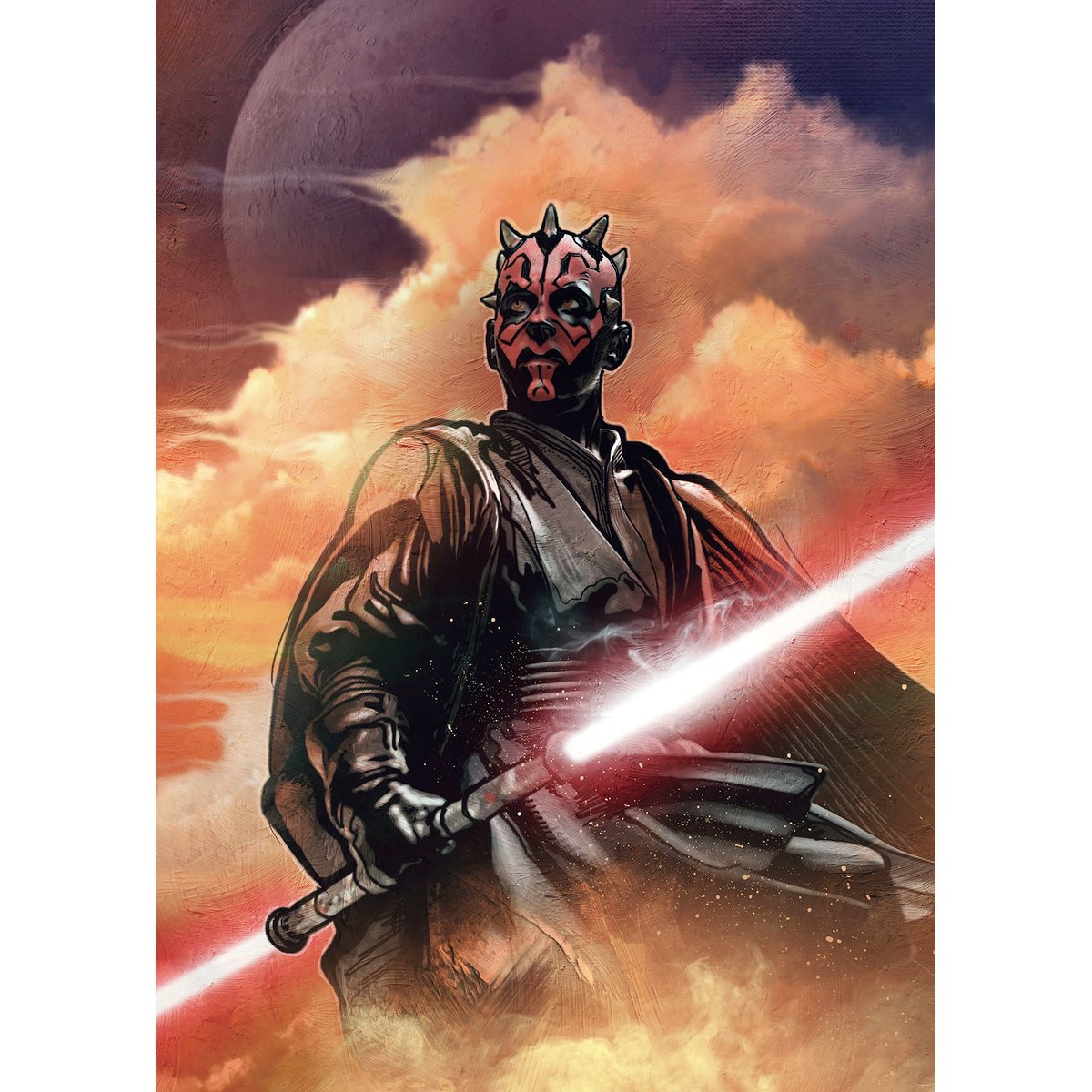Papier peint Komar - Star Wars Classic Darth Maul - 200 x 280 cm multicolore, HEXOA