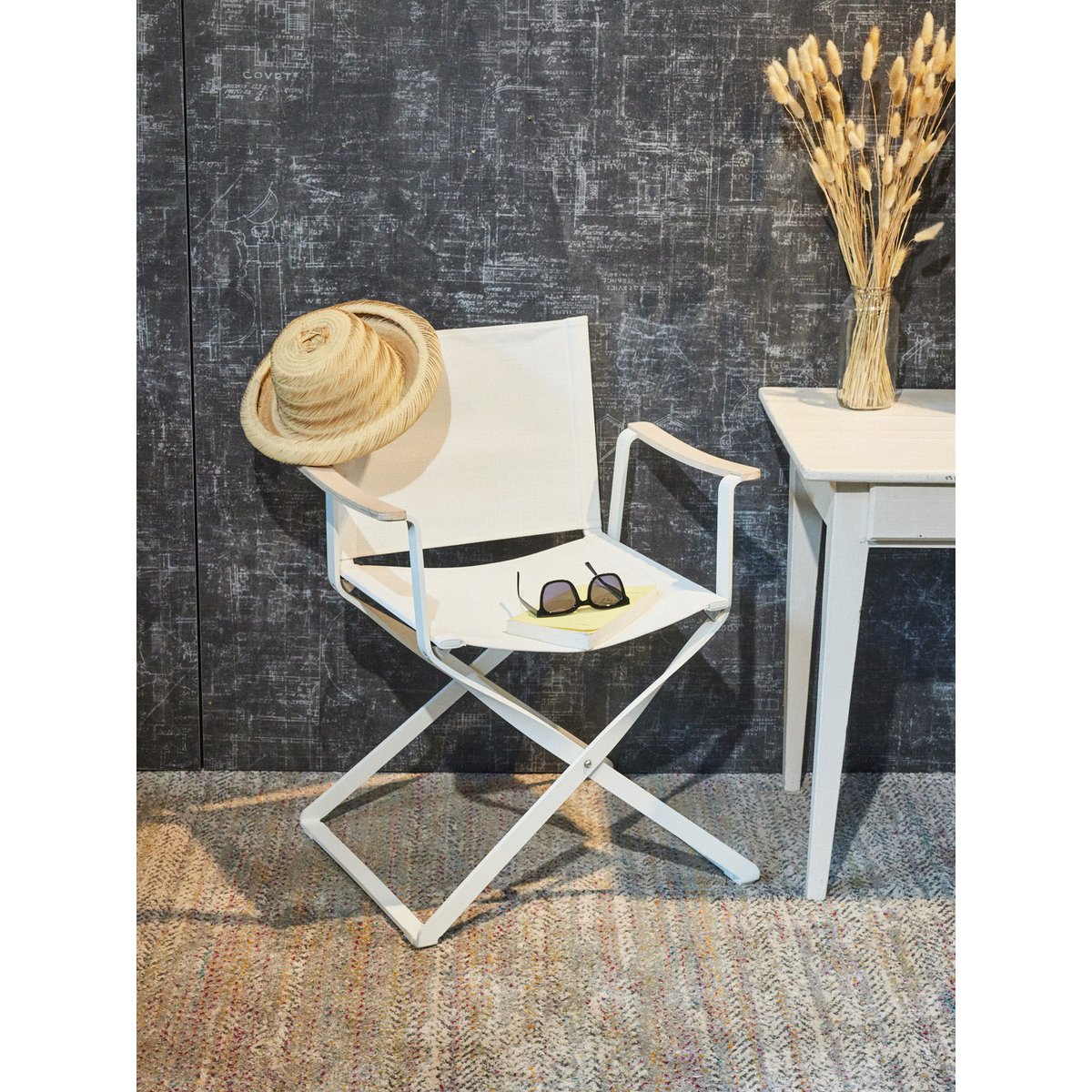 Fauteuil de cinéma Jakob N°1265 - Bon état blanc, DEBONGOUT