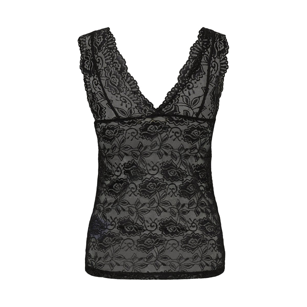 T-shirt noir pitch black, CREAM