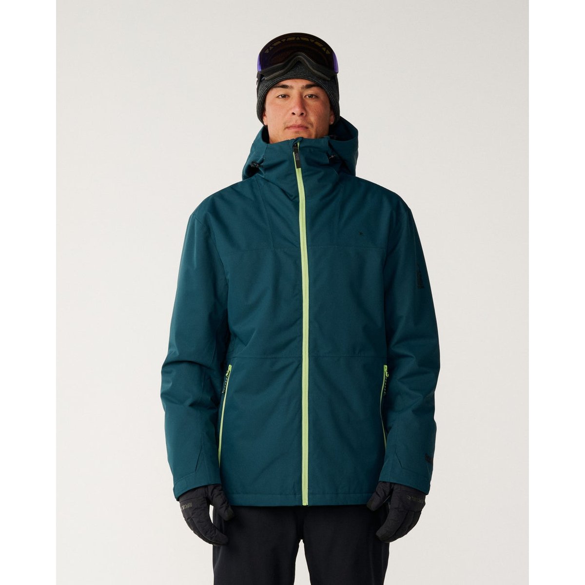 Veste de ski SEARCH SERIES Notch bleu vert, RIP CURL