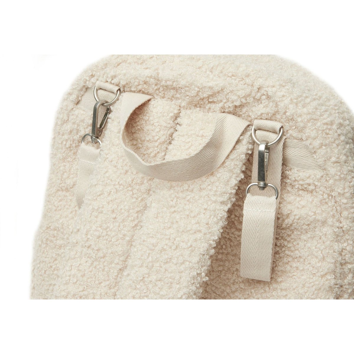 Sac à dos à langer Boucle ecru, JOLLEIN