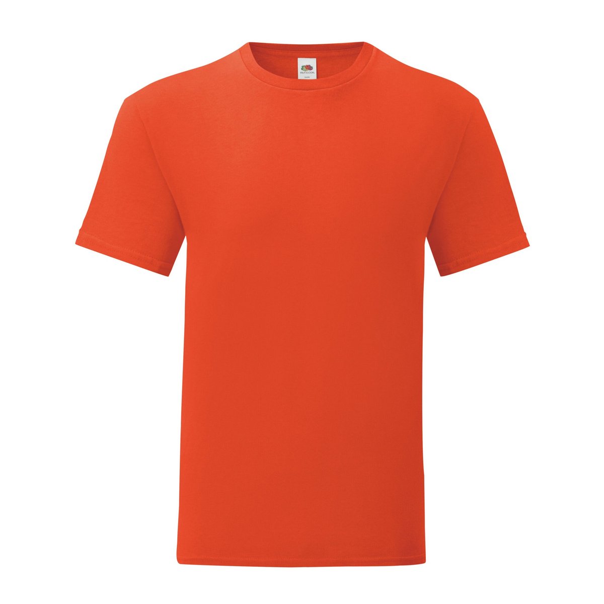 T-shirt ICONIC rouge, FRUIT OF THE LOOM