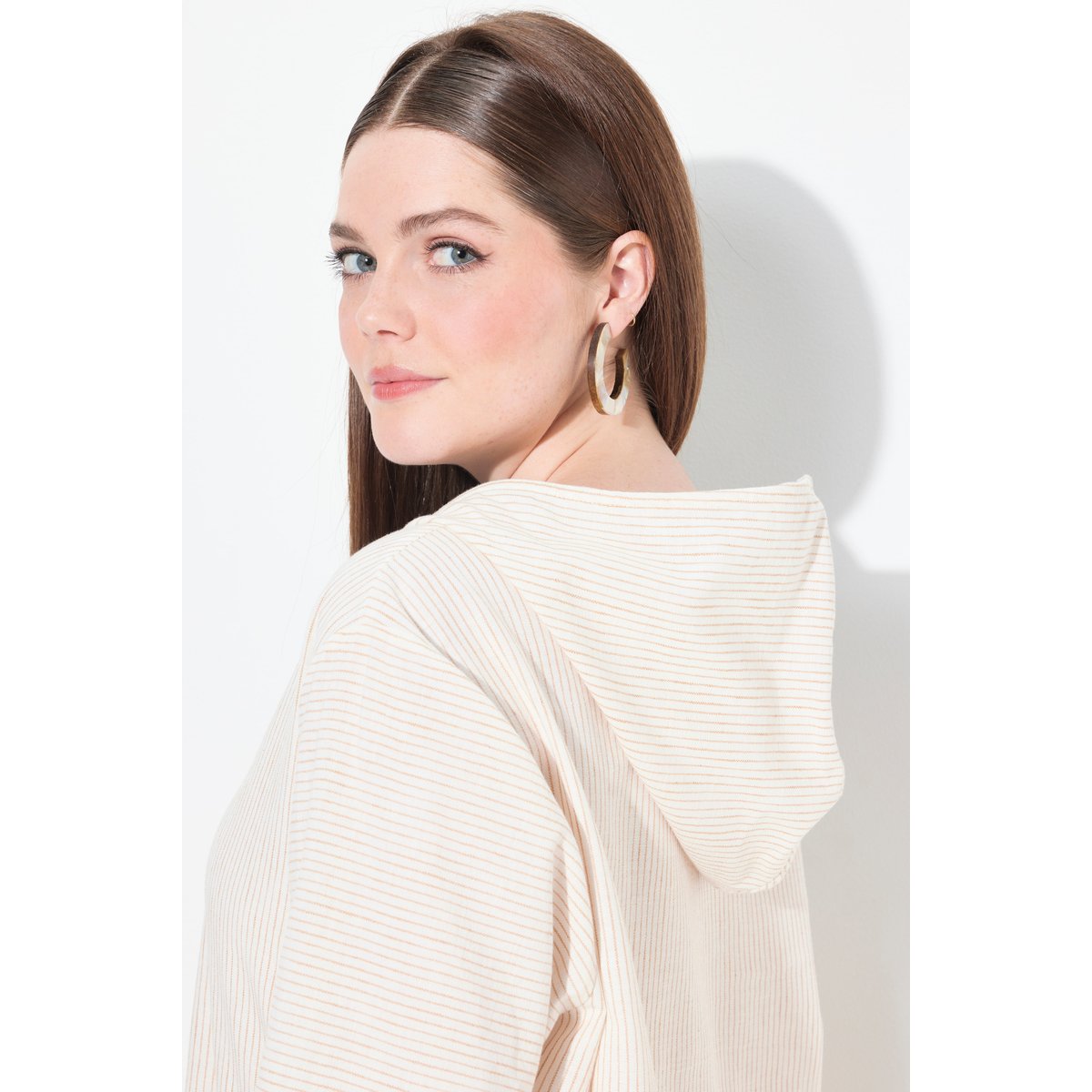 Tunique chemisier blanc perle, ULLA POPKEN