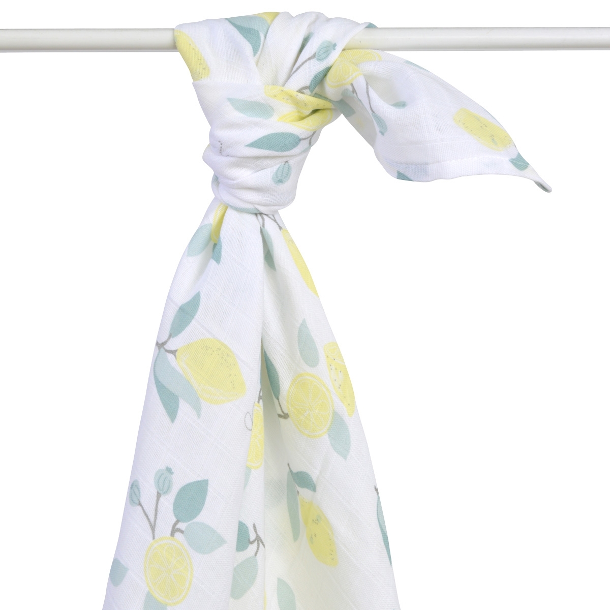 Maxi-lange coton bio LIMONADE blanc, LITTLE CREVETTE