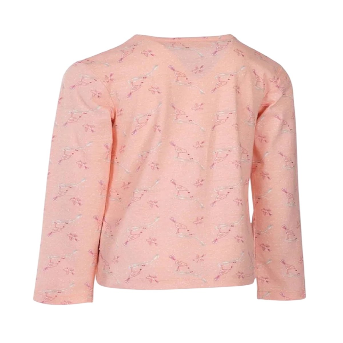 Haut manches longues motif/style oiseau rose, TRESPASS