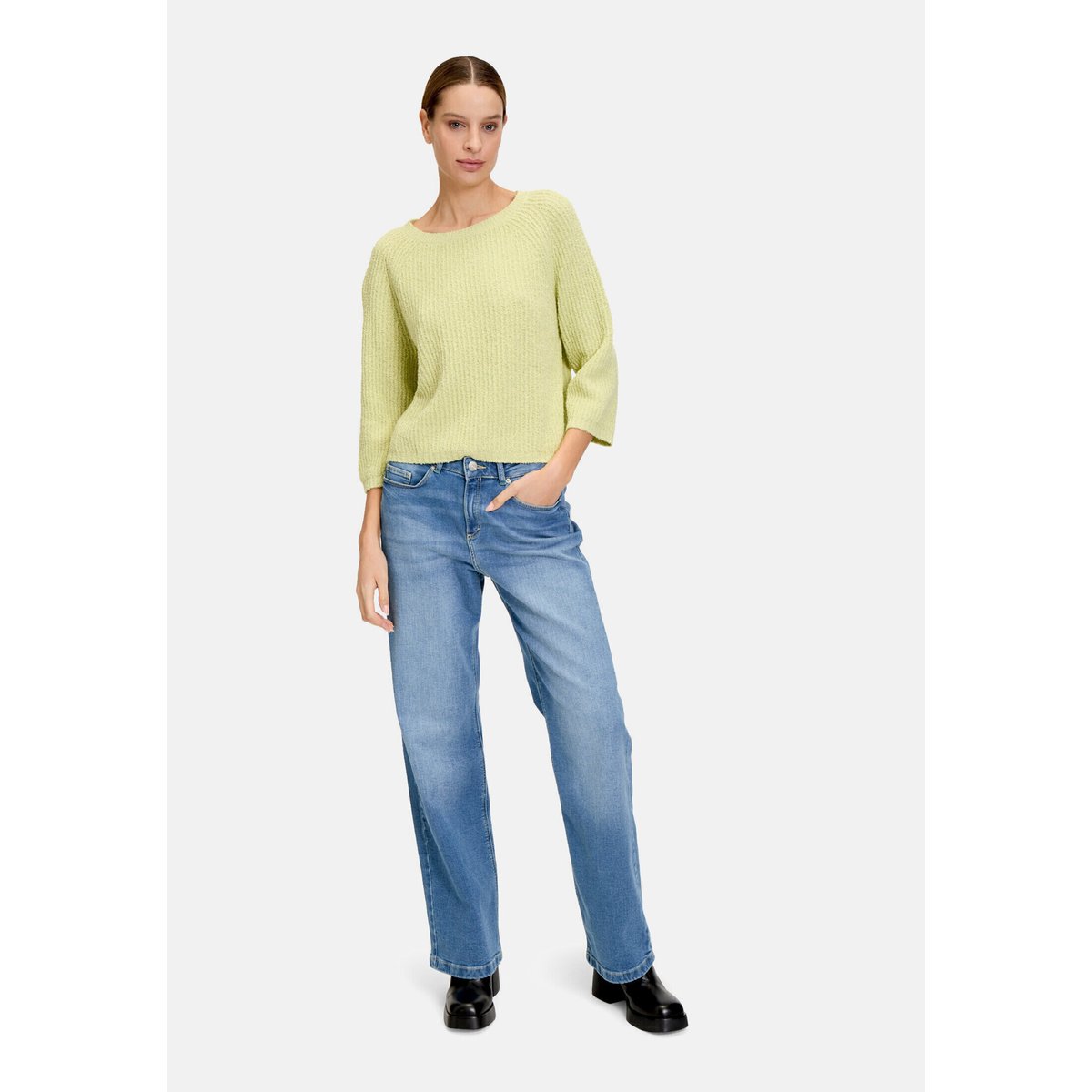 Pull-over en maille à encolure ronde margarita apple, CARTOON
