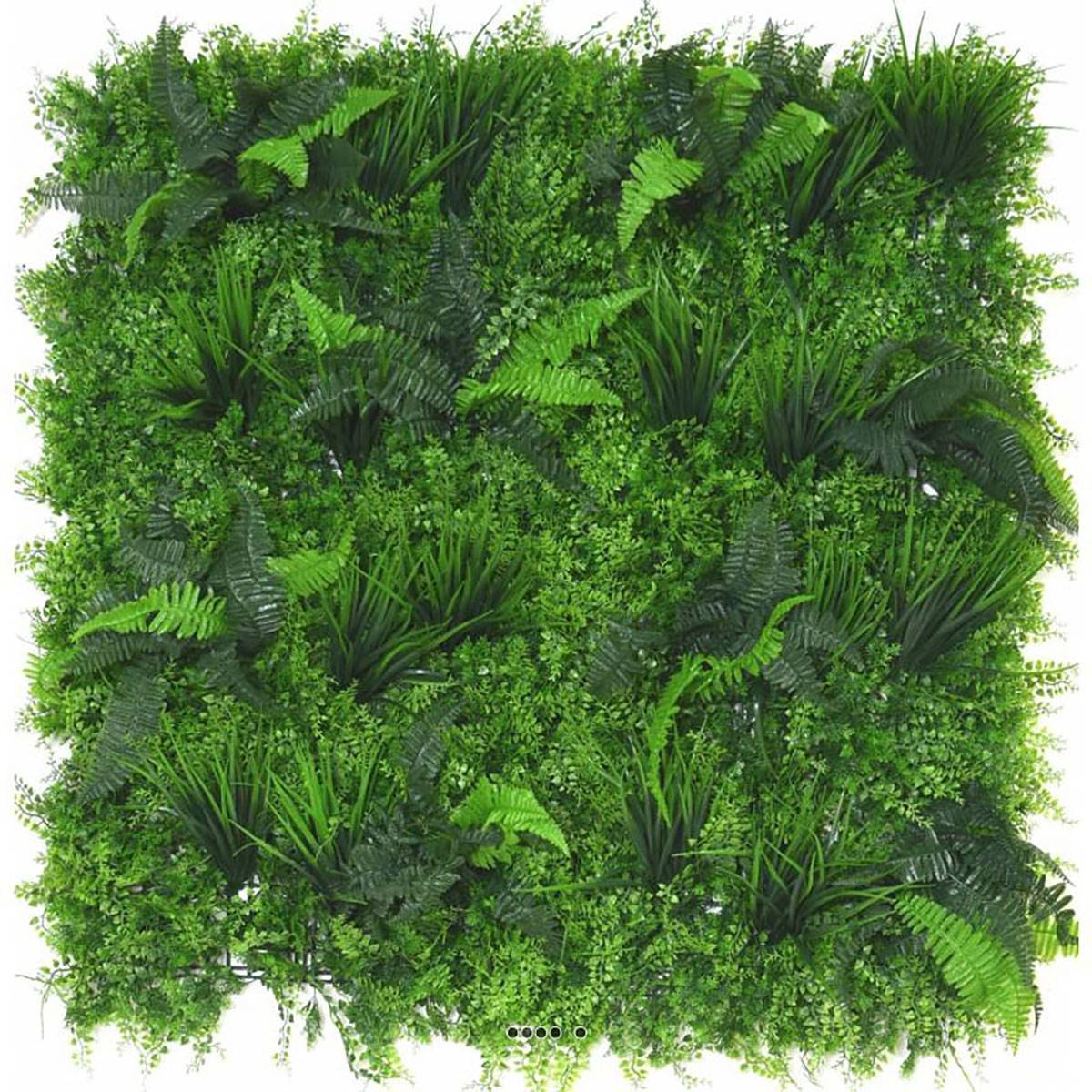Plaque de feuillage mixte artificiel pour mur vert, ARTIFICIELLES