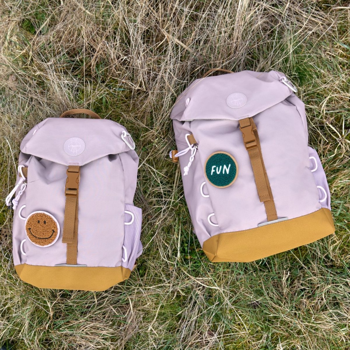Mini Sac à dos Outdoor Little Gang mauve, LASSIG