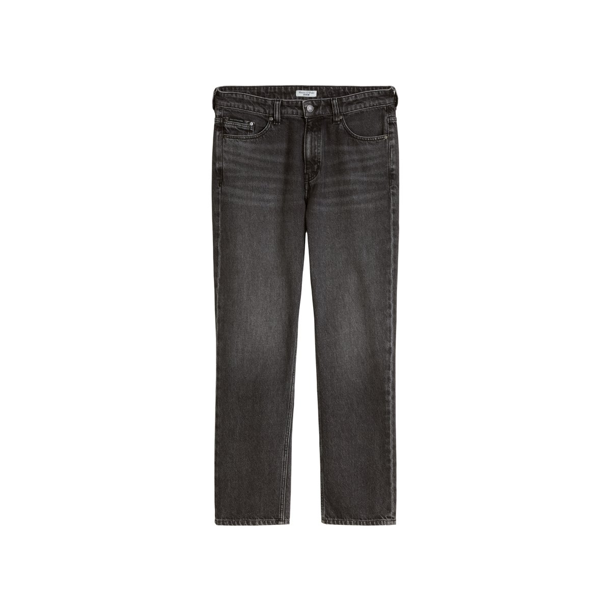 Jeans modèle Sverre droit en pur coton bio gris, MARC O’POLO DENIM