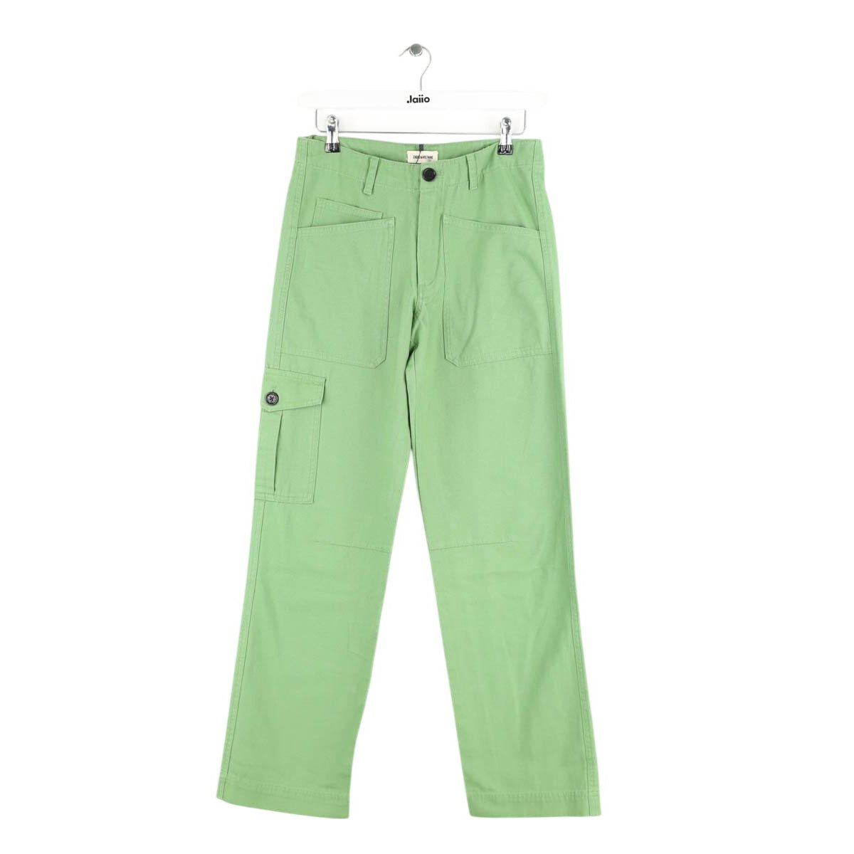 Pantalon droit - Très Bon État vert, ZADIG&VOLTAIRE