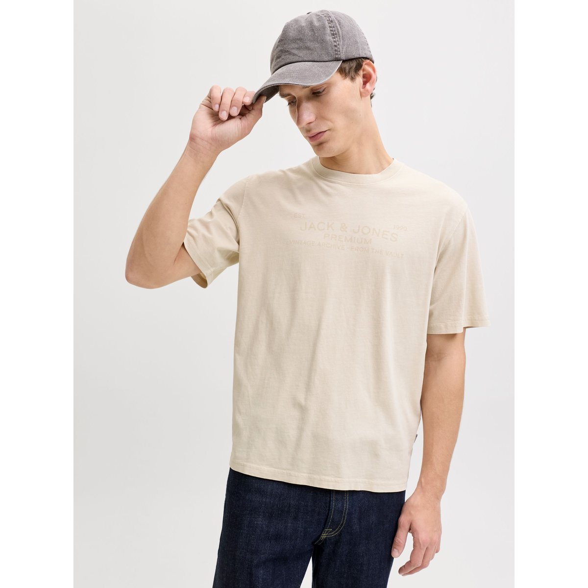 T-Shirt moonstruck, JACK & JONES