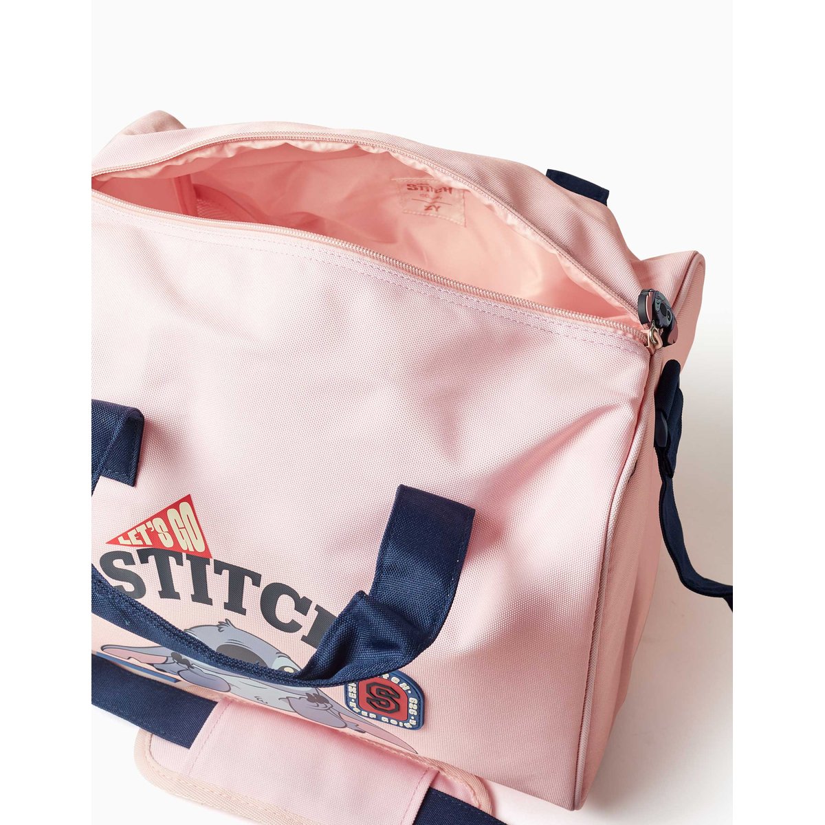 Sac de sport avec imprimés Stitch rose, ZIPPY