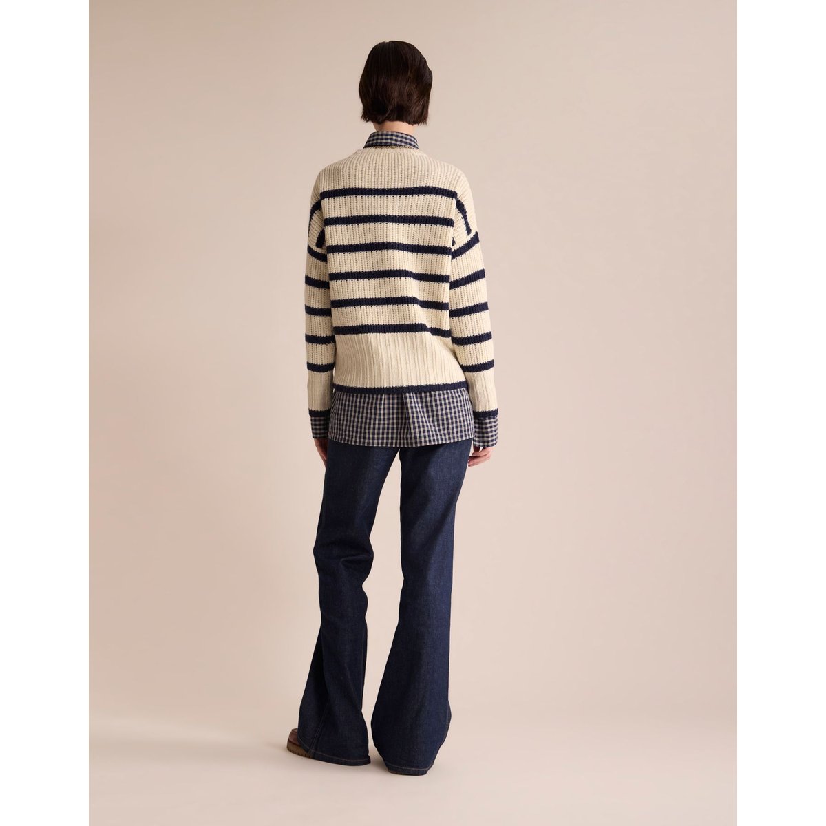 Pull Maelia blanc, INES DE LA FRESSANGE PARIS