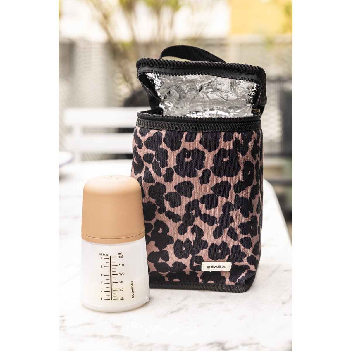 Pochette repas isotherme 2,8 L léopard, BEABA