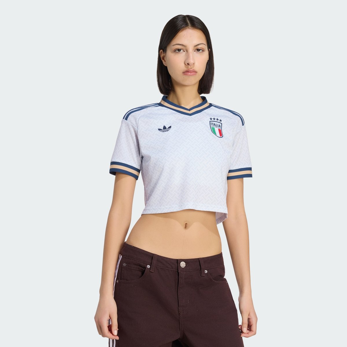 Maillot Cropped Extérieur Italie 26 Maillot Cropped Extérieur Italie 26 aeroblue, adidas Performance