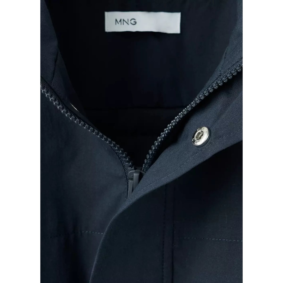 Blouson bomber léger bleu marine, MANGO KIDS