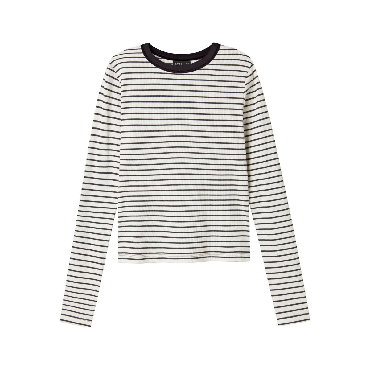 Top À Manches Longues dark grey melange, NAME IT